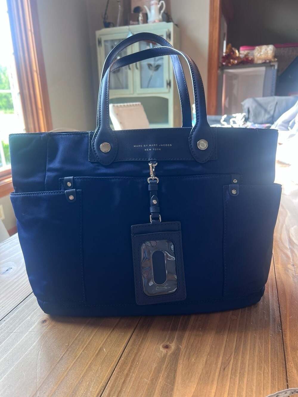 Marc By Marc Jacobs Preppy Nylon Tote in Blue NWT